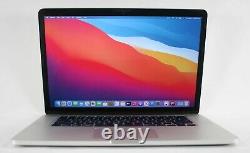 15 Apple MacBook Pro 2015 Retina 2.5GHz Quad i7 16GB RAM 256GB SSD + WARRANTY