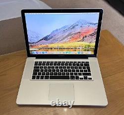 15 Apple MacBook Pro Late 2011 Intel i7 2.4GHz / 8GB RAM / 240GB SSD A1286