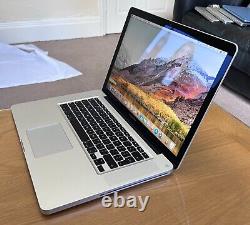 15 Apple MacBook Pro Late 2011 Intel i7 2.4GHz / 8GB RAM / 240GB SSD A1286