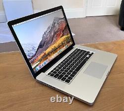 15 Apple MacBook Pro Late 2011 Intel i7 2.4GHz / 8GB RAM / 240GB SSD A1286