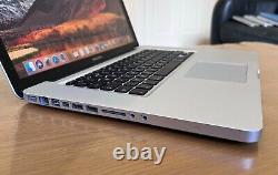 15 Apple MacBook Pro Late 2011 Intel i7 2.4GHz / 8GB RAM / 240GB SSD A1286