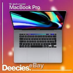 16-inch Apple MacBook Pro Touch Bar 2.4ghz 8-core i9 64gb 8TB SSD AMD 5500M 8GB