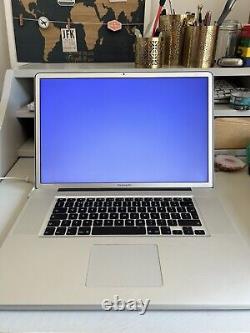 17 Apple MacBook Pro Early 2009 Intel i7 / 8GB Ram / SSD A1297