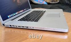 17 Apple MacBook Pro Late 2011- Intel Core i7 2.5 GHz / 8GB Ram / A1297 Patched