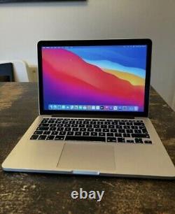 2015 Apple MacBook Pro 13 2.7Ghz i5 8Gb 128Gb SSD MS office software Bundle