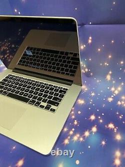 2015 Apple MacBook Pro 15 inch Retina /Quad Core i7/ 16GB / 256GB SSD OS Big Sur