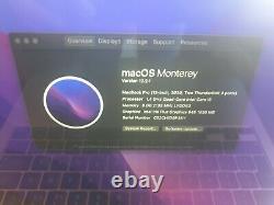 2020 Apple MacBook Pro 13 A2289 i5 CPU 8GB RAM 256GB SSD Space Grey 6m warranty