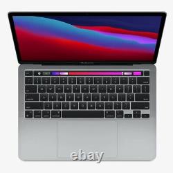 2020 Apple MacBook Pro 13 Touch Bar M1 Processor 8GB RAM 256GB SSD Space Grey