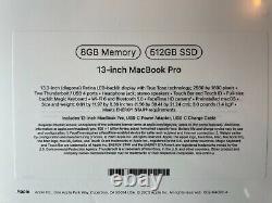 2020 Macbook Pro 13 M1 8C GPU CPU 8gb ram 512gb SSD Space Gray New UK rrp£1499