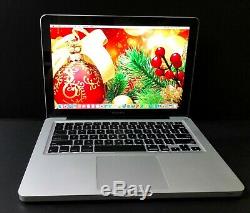 APPLE MACBOOK PRO 13 MAC LAPTOP / i5 2.3GHz UPGRADED 8GB RAM 1TB HD / WARRANTY