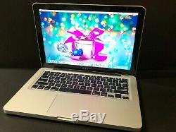 APPLE MACBOOK PRO 13 MAC LAPTOP / i5 2.3GHz UPGRADED 8GB RAM 1TB HD / WARRANTY