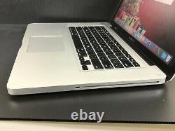 APPLE MACBOOK PRO 15 PRE-RETINA UPGRADED i5 8GB RAM + 512GB SSD WARRANTY