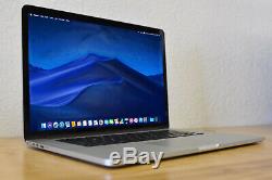 APPLE MACBOOK PRO 15 RETINA QUAD CORE i7 LAPTOP 512GB SSD 16GB RAM OSx 2018