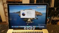 APPLE MACBOOK PRO A1286 15 CORE i7 8GB RAM 500GB HDD CATALINA OSx MID 2010