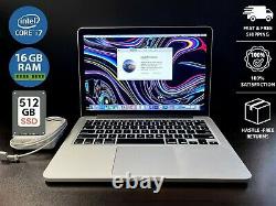 APPLE MACBOOK PRO RETINA 13 i7 3.1GHz 16GB 512GB SSD A1502