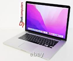 APPLE MacBook Pro 15 Mid-2015 (Intel i7 2.2GHz/ 16GB RAM/ 256GB SSD/ Monterey)