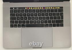 Apple 15 MacBook Pro 2018 Touch Bar Intel i7 8th Gen 256GB SSD 16GB RAM A1990