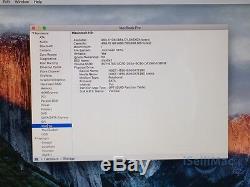 Apple 2011 MacBook Pro 15 2GHz I7 500GB 8GB MC721LL/A + B Grade + Warranty