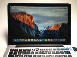 Apple 2015 MacBook Pro Retina 13 2.7GHz I5 128GB SSD 8GB MF839LL/A + B Grade