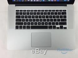 Apple 2015 MacBook Pro Retina 15 2.5GHz I7 512GB SSD 16GB MJLT2LL/A + B Grade