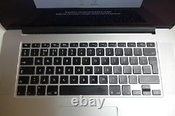 Apple A1398 MacBook Pro, Mid 2015 Laptop 251GB SSD, 16GB RAM, I7-4770HQ