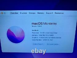 Apple MacBook 13 C2D 2.4GHz 4GB RAM 512GB SSD A1278 Aluminium macOS Monterey