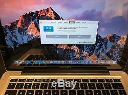 Apple MacBook Pro13 500GB HDD/ Intel i5 /New 16GB RAM/ Warranty! OS Sierra 2017