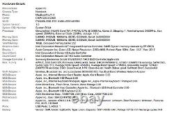 Apple MacBook Pro 11,1 A1502 13 Mid-2014 Intel Core i7-4578U 16GB RAM 128GB SSD