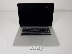 Apple MacBook Pro 11,2 A1398 15.6 in Laptop i7-4750HQ 2.00 GHz 8GB 240 GB SSD