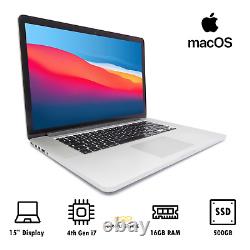 Apple MacBook Pro 11,3 A1398 15 Late 2013 Core i7-4850HQ 16GB 500GB SSD GT 750M