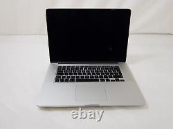 Apple MacBook Pro 11,4 A1398 15.6 in Laptop i7-4870HQ 16GB 250 GB SSD Monterey