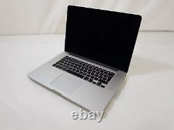 Apple MacBook Pro 11,4 A1398 15.6 in Laptop i7-4870HQ 16GB 250 GB SSD Monterey