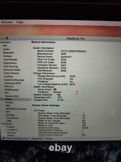 Apple MacBook Pro 13 128GB SSD Intel Core i5 5257U 2.70 GHz 8GB