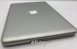 Apple MacBook Pro 13 2012 Intel Core i7 8GB RAM 500GB HDD Silver 13.3 Laptop