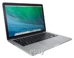 Apple MacBook Pro 13 2014 i5-4278U 128GB 8GB Silver Big Sur Retina Laptop D3