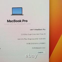 Apple MacBook Pro 13 2017 A1708 Core i5 2.3GHz 8GB RAM 128GB SSD