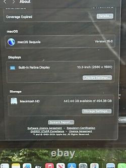 Apple MacBook Pro 13 (256GB SSD, 8GB) Laptop Space Grey (MNEH3BA)