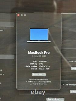 Apple MacBook Pro 13 (256GB SSD, 8GB) Laptop Space Grey (MNEH3BA)