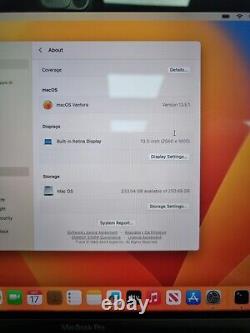 Apple MacBook Pro 13, 3.1GHz Core i5-7267U, 8GB RAM, 256GB SSD, Mid 2017
