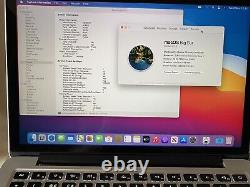 Apple MacBook Pro 13.3 A1502 i7 Late 2013 Retina Display 16gb Ram 256gb Ssd