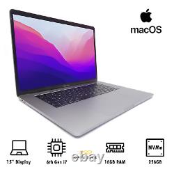 Apple MacBook Pro 13,3 A1707 15 2016 Touch Bar i7-6700HQ 16GB 256GB AMD Pro 450