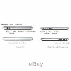 Apple MacBook Pro 13.3 Core i7 2.9ghz 8GB 256GB SSD Mid 2012 A Grade Warranty