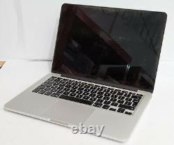 Apple MacBook Pro 13.3 Laptop Intel Core i5 8GB RAM 128GB SSD Silver 2015 Good