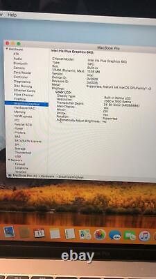 Apple MacBook Pro 13.3 Retina 7th Gen i5 S. Grey 2.3Ghz 8GB 256GB 2017 Warranty