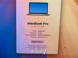 Apple MacBook Pro 13 A2338 2020 Apple M1 8GB RAM / 512GB SSD Silver
