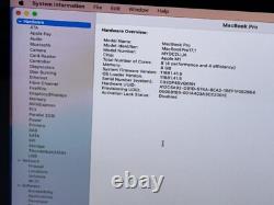 Apple MacBook Pro 13 A2338 2020 Apple M1 8GB RAM / 512GB SSD Silver