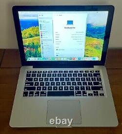 Apple MacBook Pro 13 Core i5 2.4GHz 8GB RAM 500GB SSD MD313 macOS SONOMA