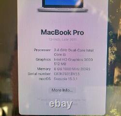 Apple MacBook Pro 13 Core i5 2.4GHz 8GB RAM 500GB SSD ORANGE MS Office SEQUOIA