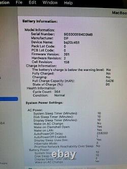 Apple MacBook Pro 13 Core i5 2.5GHz 16GB RAM 256GB HDD BLUE MS Office & SEQUOIA
