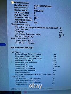 Apple MacBook Pro 13 Core i5 2.5GHz 16GB RAM 256GB HDD GREY MS-Office & SEQUOIA